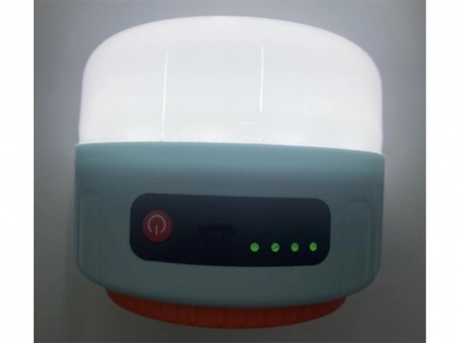 Solarny kempingowy lampion USB LED