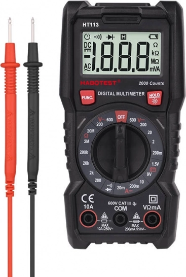 Habotest HT113 Cyfrowy uniwersalny multimetr