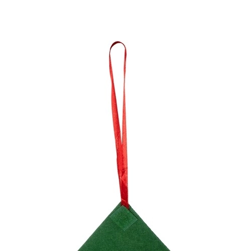 DIY filcowa choinka bożonarodzeniowa z ozdobami 90 cm