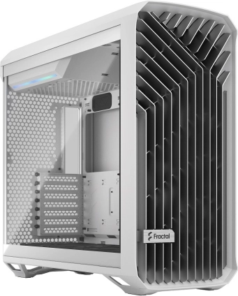 Torrent White TG Clear Tint 5xFan obudowa ATX