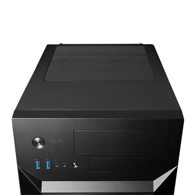Czarna obudowa komputerowa mATX Cube Mesh Series