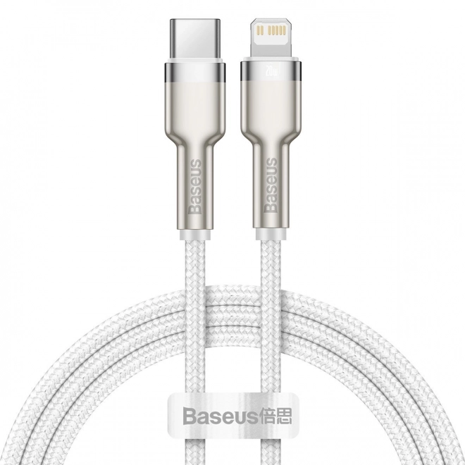Kabel USB-C do Lightning Baseus Cafule z szybkim ładowaniem 20W, 1m