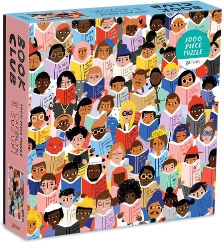 galison puzzle klub książki 1000 elementów