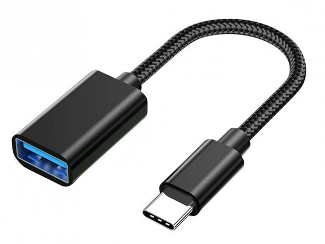 USB-C na USB-A 3.0 OTG adapter z plecionym kablem