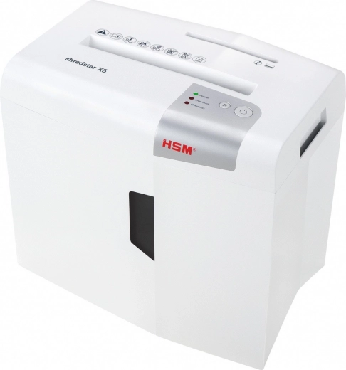 Niszczarka HSM Shredstar X5, cząstki 4 × 30 mm, P-4, do papieru i CD