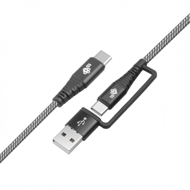 Kabel 2w1: USB-C i USB A o długości 1,2 m