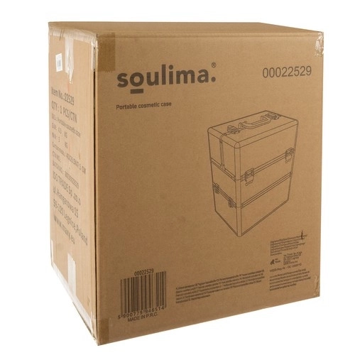 Kosmetyczna kosmetyczka Soulima XL 22529