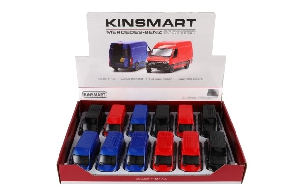 Model dostawczy Mercedes-Benz Sprinter 1:48 z funkcją nakręcania