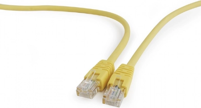 Patch kabel Cat 5e 0,5 m żółty