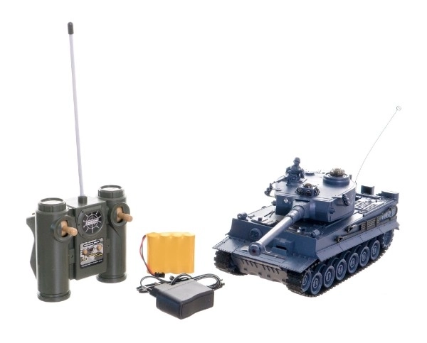 Czołg RC Tiger I z dźwiękiem i światłem