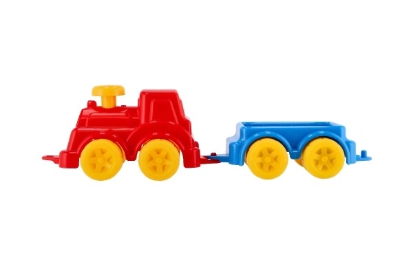 Plastowy pociąg z odłączanym wagonikiem 41 cm