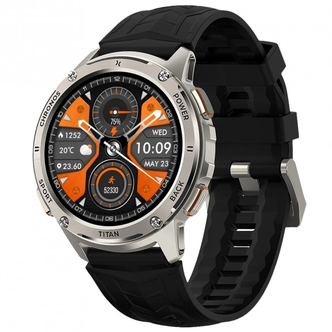Inteligentny zegarek Titan Chronos srebrny