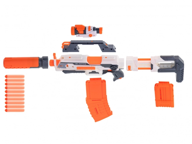 Blaster moduarna wyrzutnia 4w1 + 30 strzał