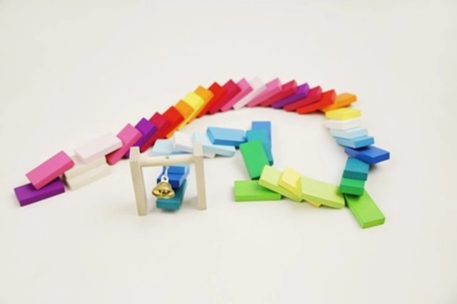 Tory domino z dzwonkiem 95 sztuk