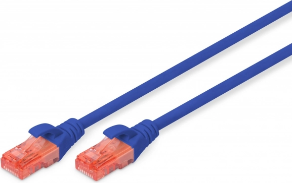 Patch kabel U/UTP kategorii 6 PVC 2 m niebieski