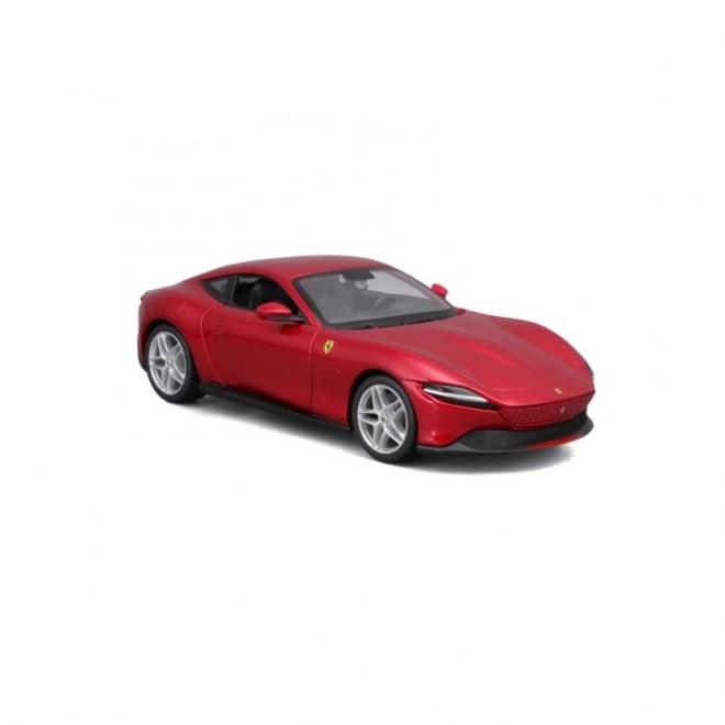 Metalowy samochodzik Ferrari Roma w kolorze czerwonym