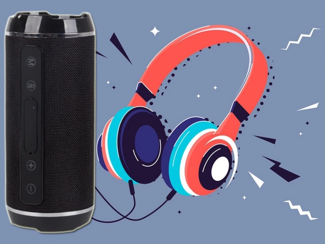 Przenośny głośnik Bluetooth Boombox z USB i FM