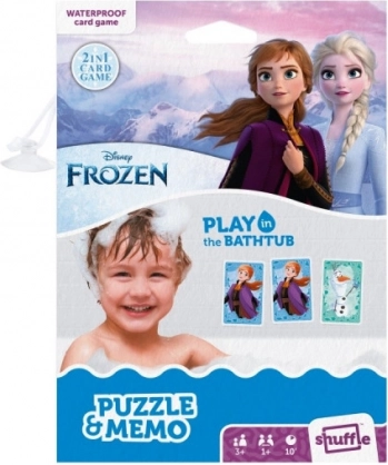 Aqua Frozen Puzzle i memo Kraina lodu Gra