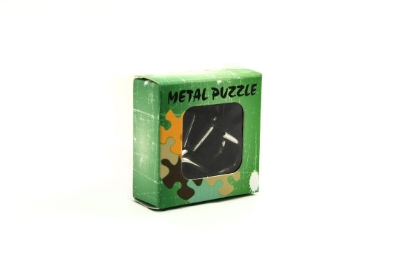 Łamigłówka z metalu mix rodzajów w pudełku 5x5cm