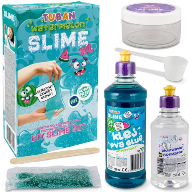 Kreatywna duża zestaw Slime XL Arbuz