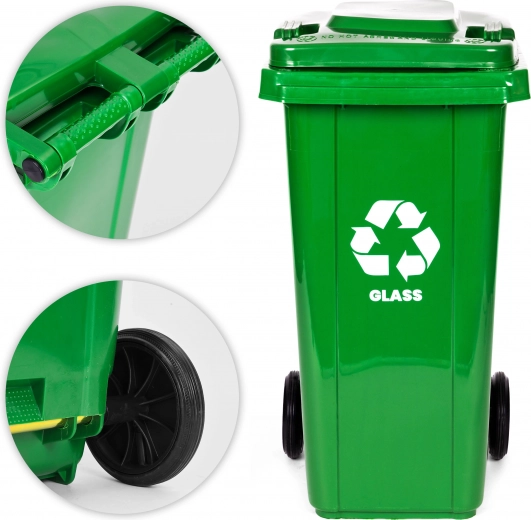 Gumowe koła i ergonomiczne uchwyty