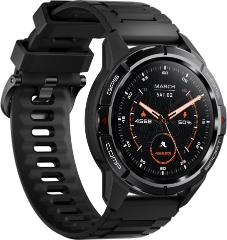 MIBRO GS Active inteligentny zegarek 1,3" AMOLED, GPS, 400 mAh – czarny