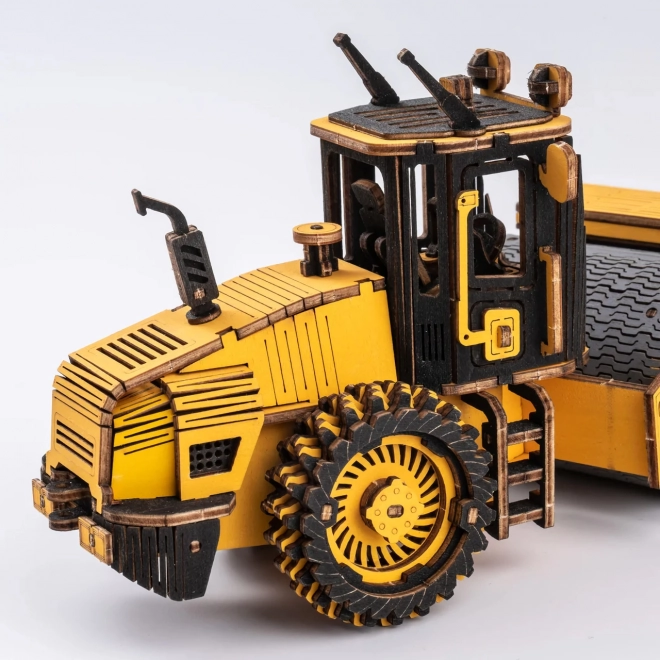 RoboTime drewniane 3D puzzle - Walec drogowy