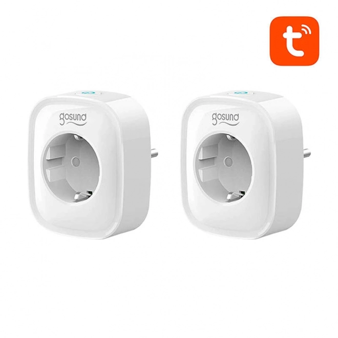 Inteligentne gniazdko WiFi Gosund SP1 (2 sztuki), 16A, Tuya