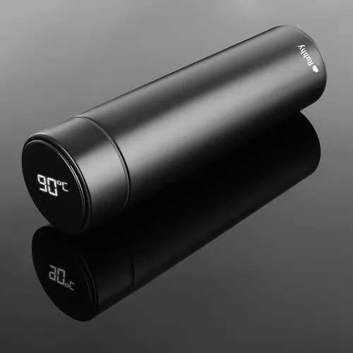 Termokubek Ruhhy z wyświetlaczem LED 23261