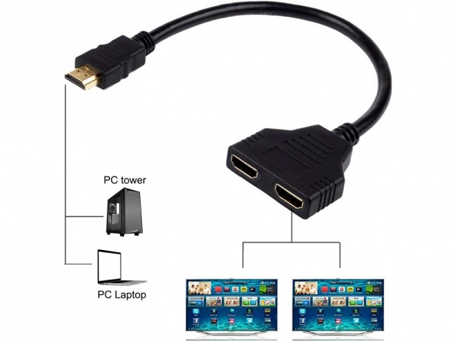 Rozdzielacz Hdmi na 2 porty FHD