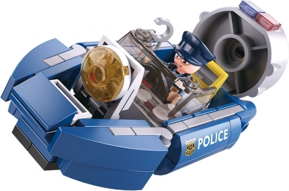 Sluban Policja poduszkowiec 4in1