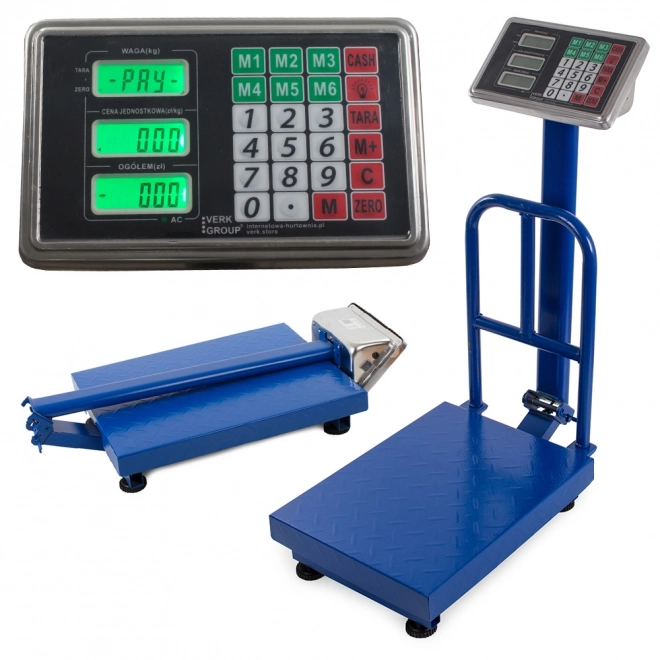Elektroniczna waga z wyświetlaczem LCD 100 kg