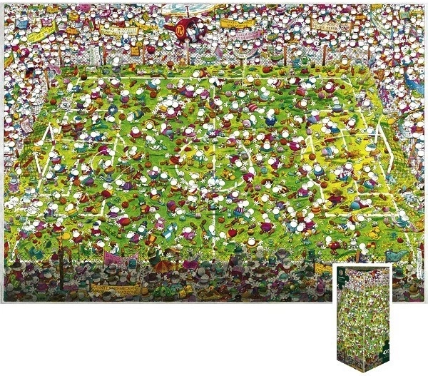 Puzzle Szalona piłka nożna 4000 elementów