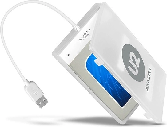 Adapter USB 2.0 na SATA do szybkiego podłączenia 2.5" SSD/HDD z etui