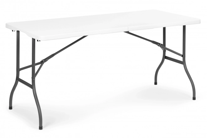 Składany stół cateringowy 153 cm biały MultiGarden