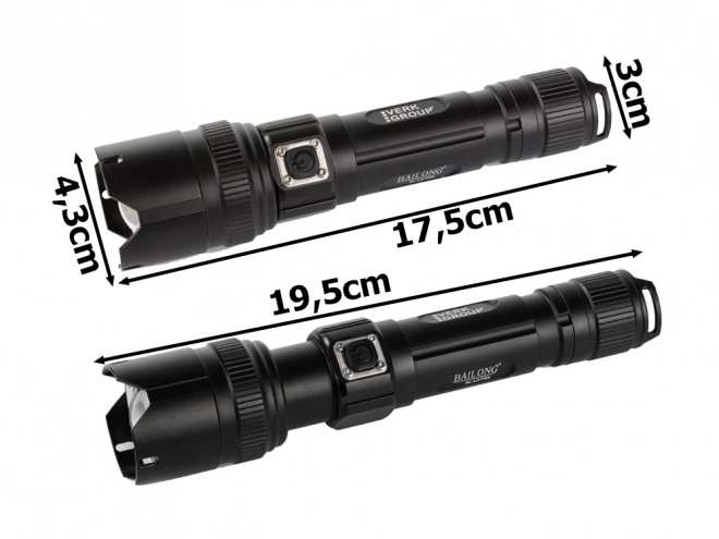 Wojskowa latarka taktyczna z LED Cree XHP99