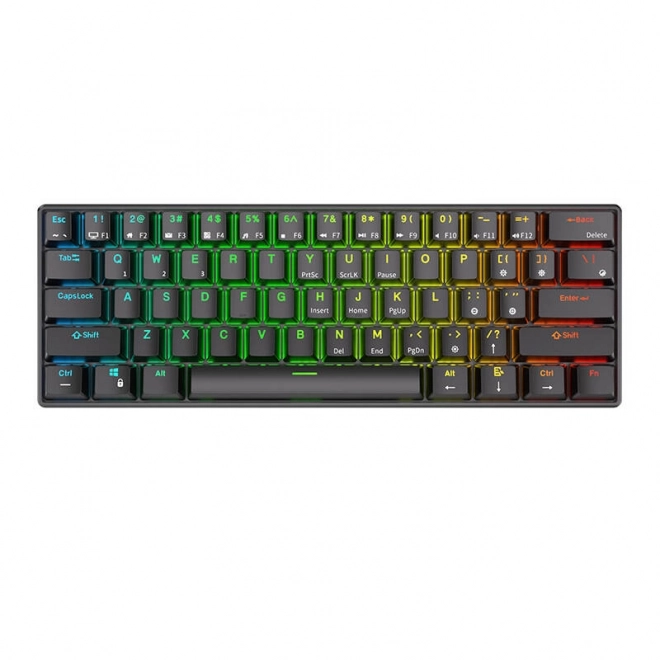 Mechaniczna klawiatura Royal Kludge RK61 RGB z czerwonymi przełącznikami