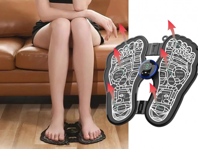 EMS Mata masująca na stopy dla stymulacji krążenia krwi