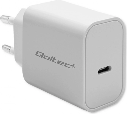 Szybka ładowarka USB‑C PD 20 W biała