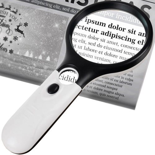 Ergonomiczna lupa z oświetleniem LED Izoxis