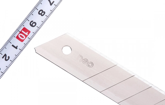 Nóż 25 mm 10 szt. głowica nożowa Deli Tools EDL-DP05 (srebrna)