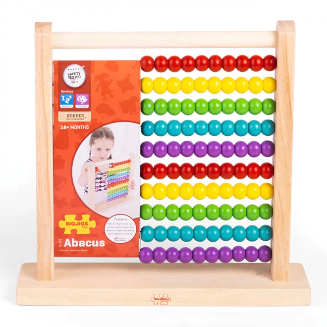 Bigjigs Toys Drewniane liczydło
