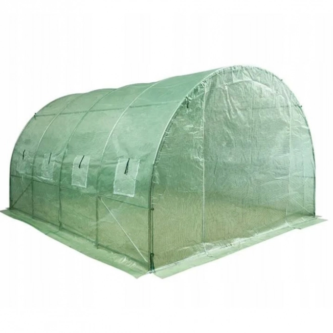 Ogrodowy tunel foliowy szklarnia 4x2,5x2m 10m² zielony