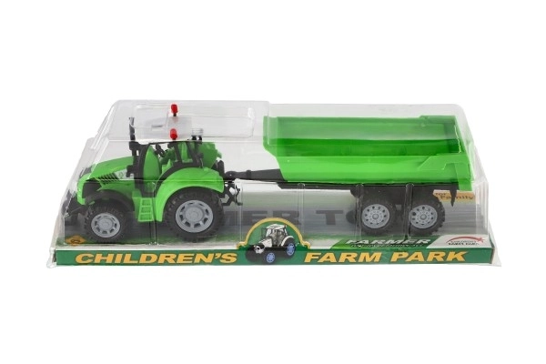Traktor z przyczepą dla dzieci