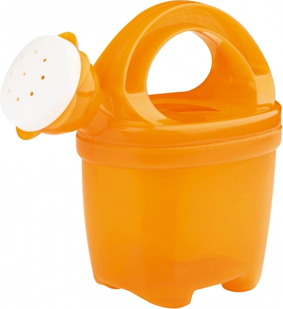 Androni przezroczysta konewka 1,5 l pomarańczowa