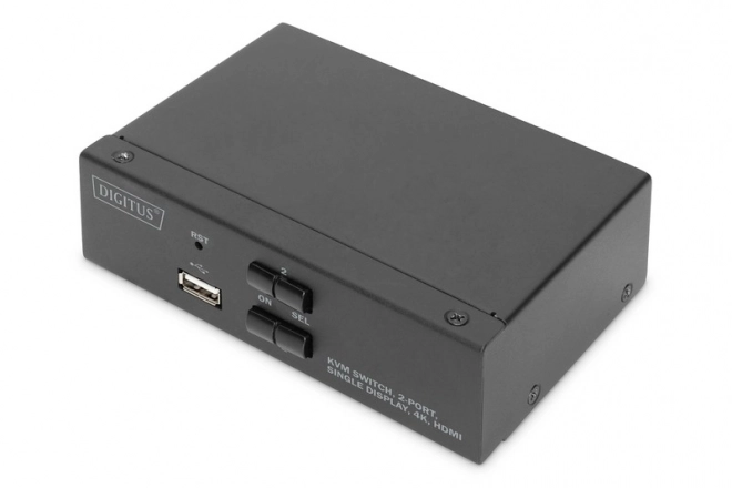 Przełącznik HDMI KVM 2 porty z rozdzielczością 4K