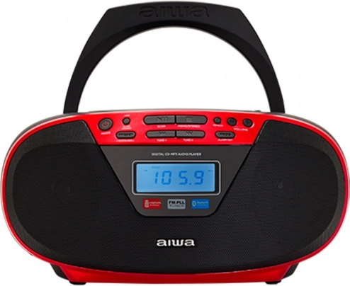 przenośny boombox AIWA z CD/MP3, FM PLL i Bluetooth