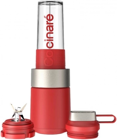 cocinare gopower elite blender kielichowy z przenośnym shakerem 600 ml, czerwony