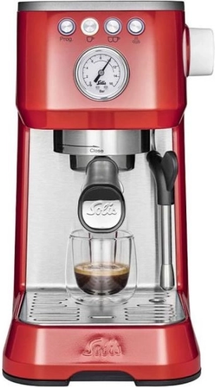 Ekspres do espresso Barista Perfetta Plus czerwony
