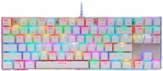 Mechaniczna gamingowa klawiatura RGB Motospeed K87S